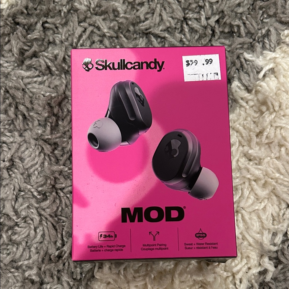 Skull candy mod Bluetooth earbuds
